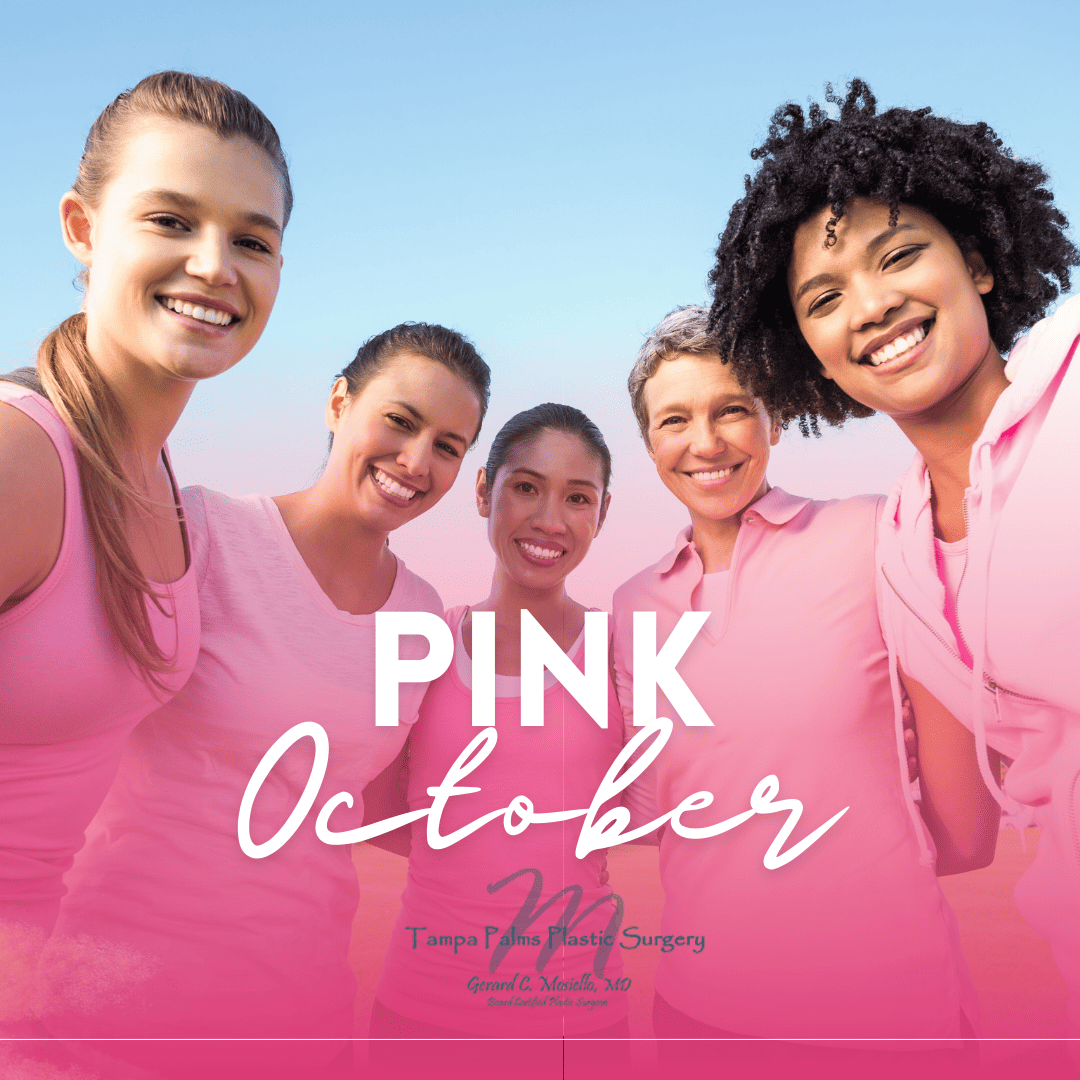 Breast Cancer Awareness Month Tampa Palms Plastic Surgery Empowering Women through Breast Reconstruction Surgery